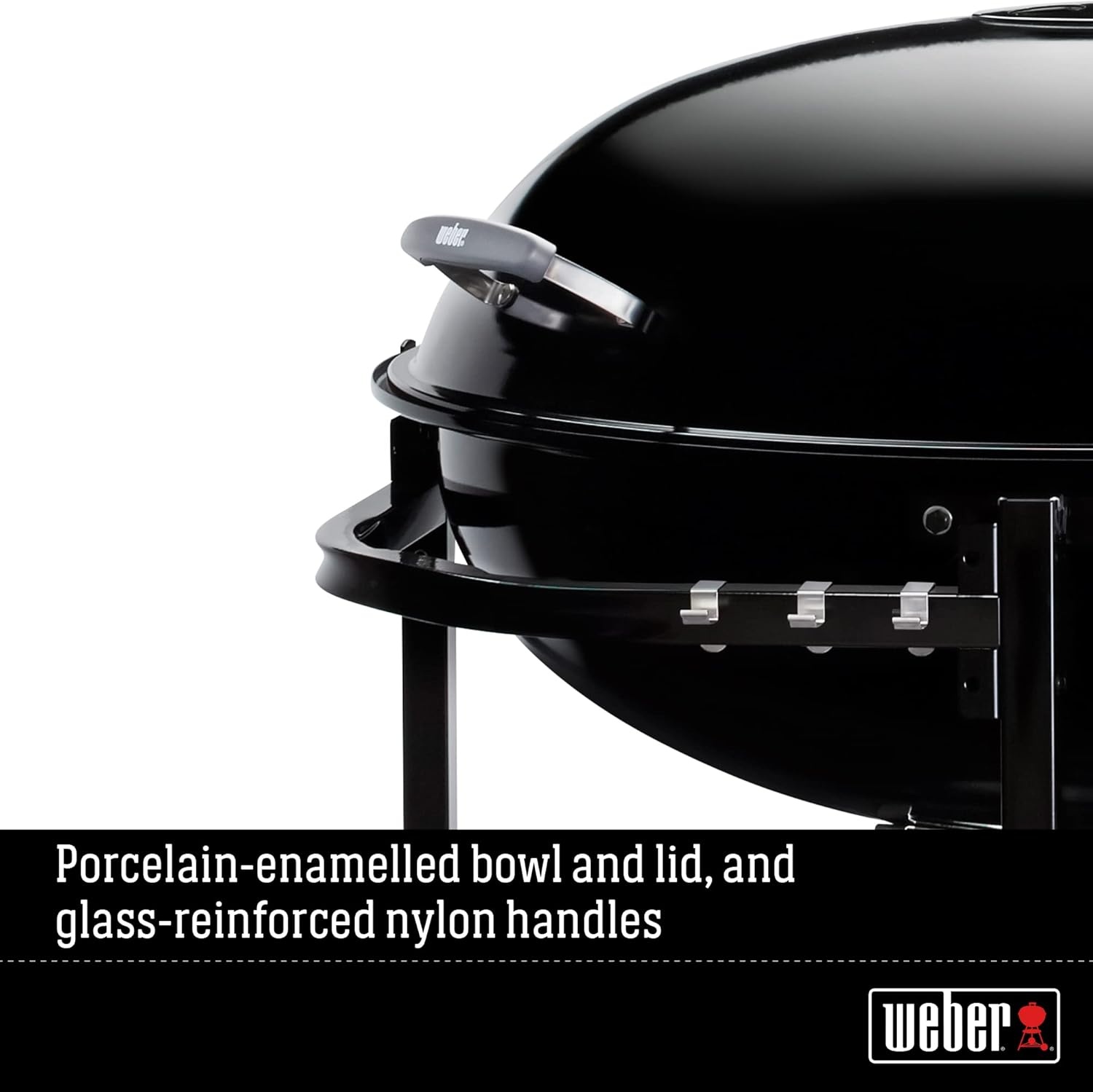image:imageWeber Ranch Kettle Charcoal Grill 37Inch BBQ Grill Black