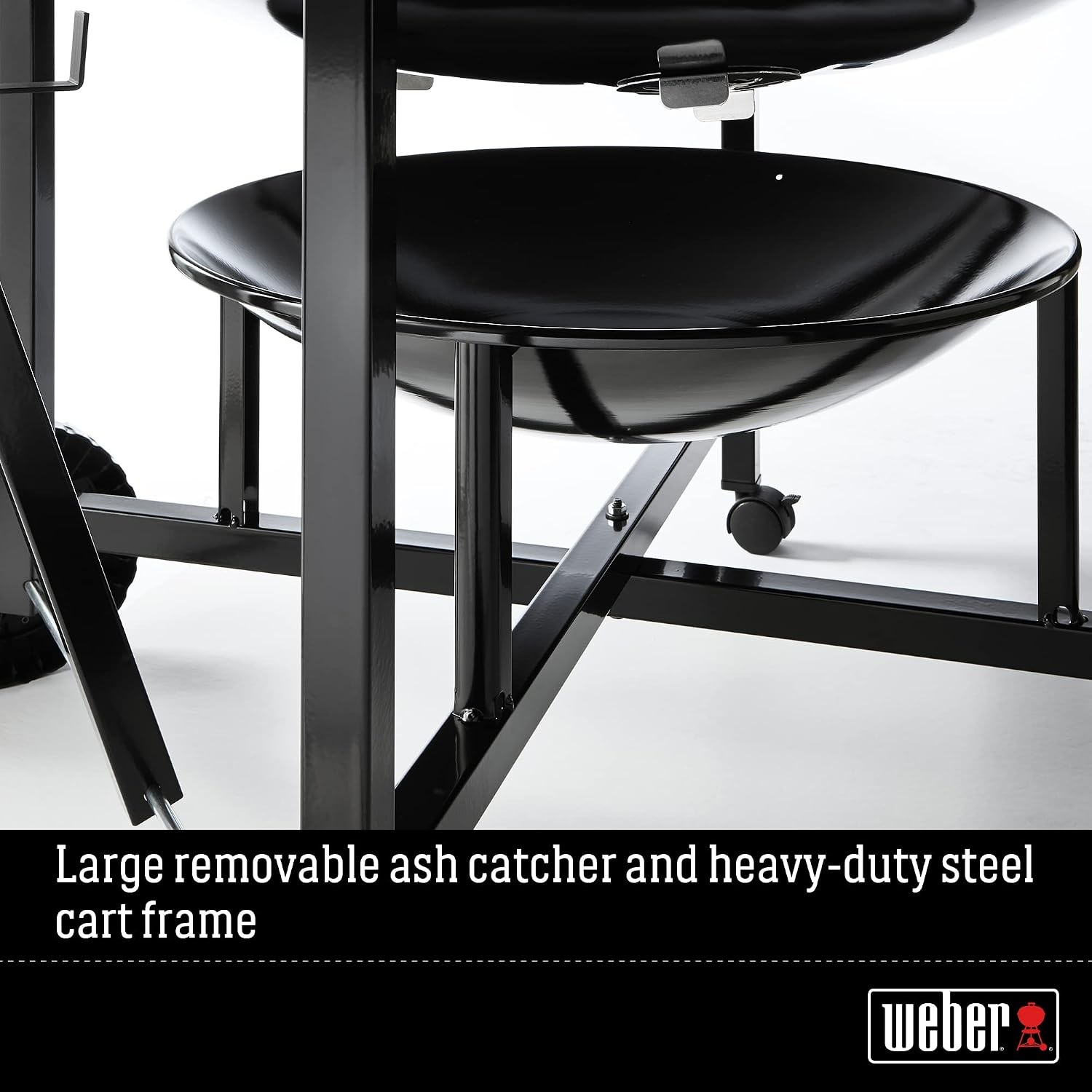 image:imageWeber Ranch Kettle Charcoal Grill 37Inch BBQ Grill Black