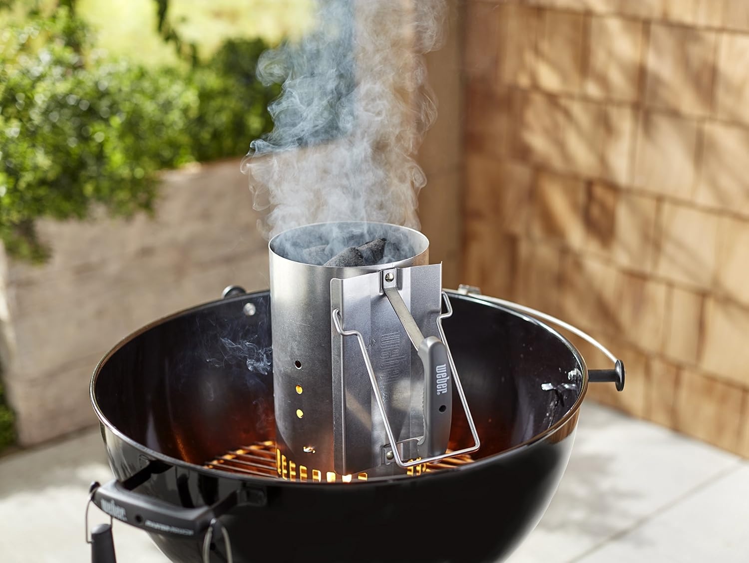 image:imageWeber Rapidfire Chimney Starter Standard SilverChimney Only
