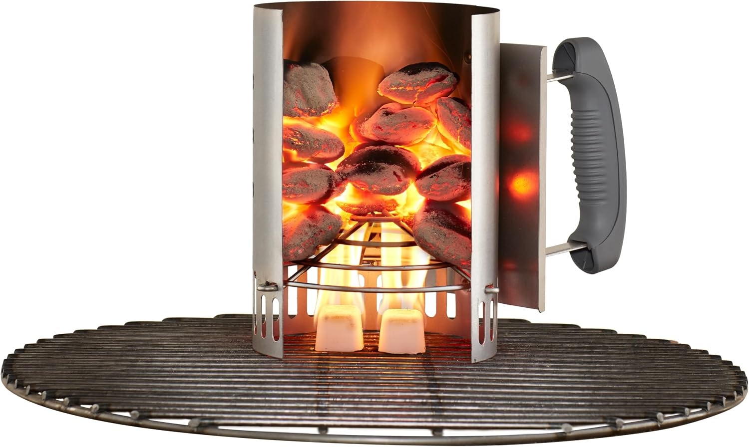 image:imageWeber Rapidfire Chimney Starter Standard SilverChimney Only