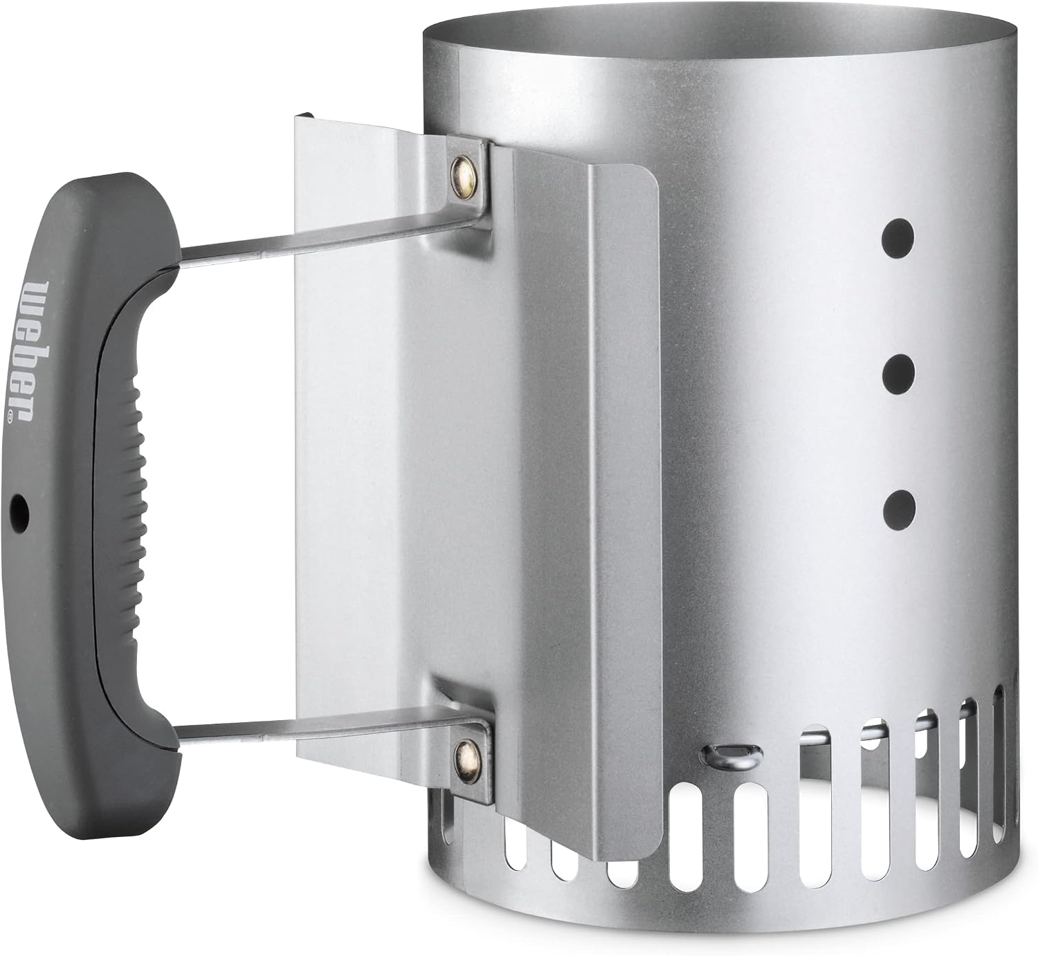image:imageWeber Rapidfire Chimney Starter Standard SilverChimney Only