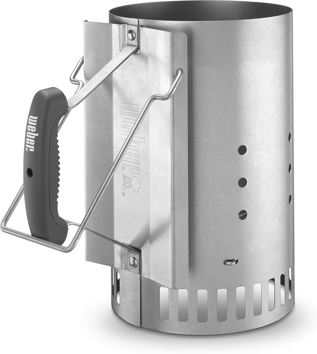 image:imageWeber Rapidfire Chimney Starter Standard SilverChimney Only