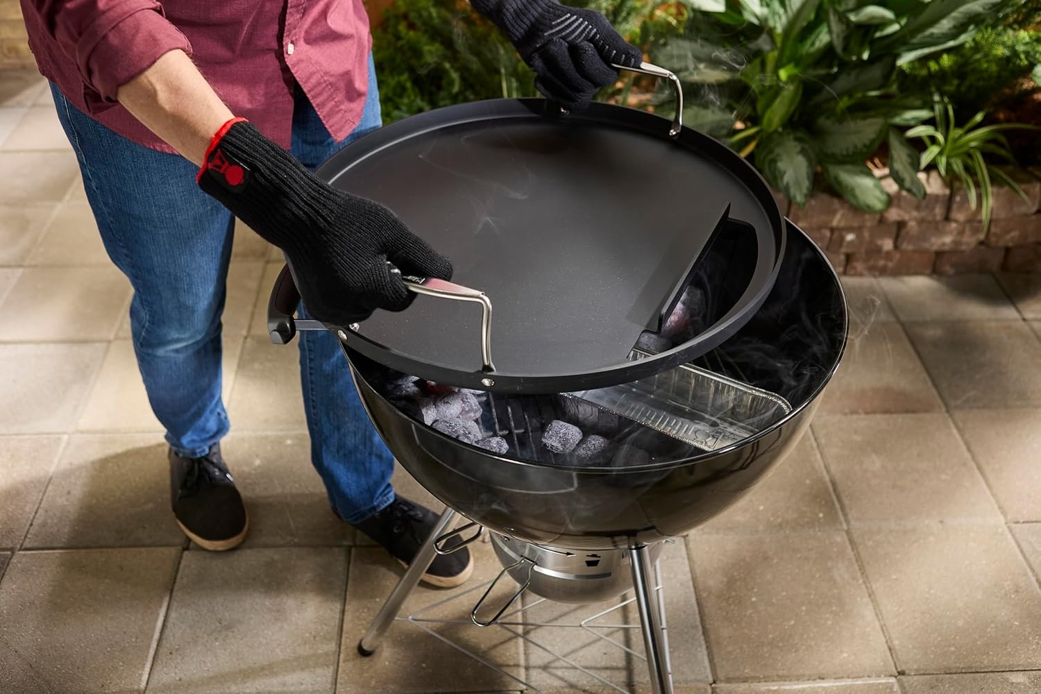 image:imageWeber RustResistant 22 Round Griddle Insert for 22 Weber Kettle