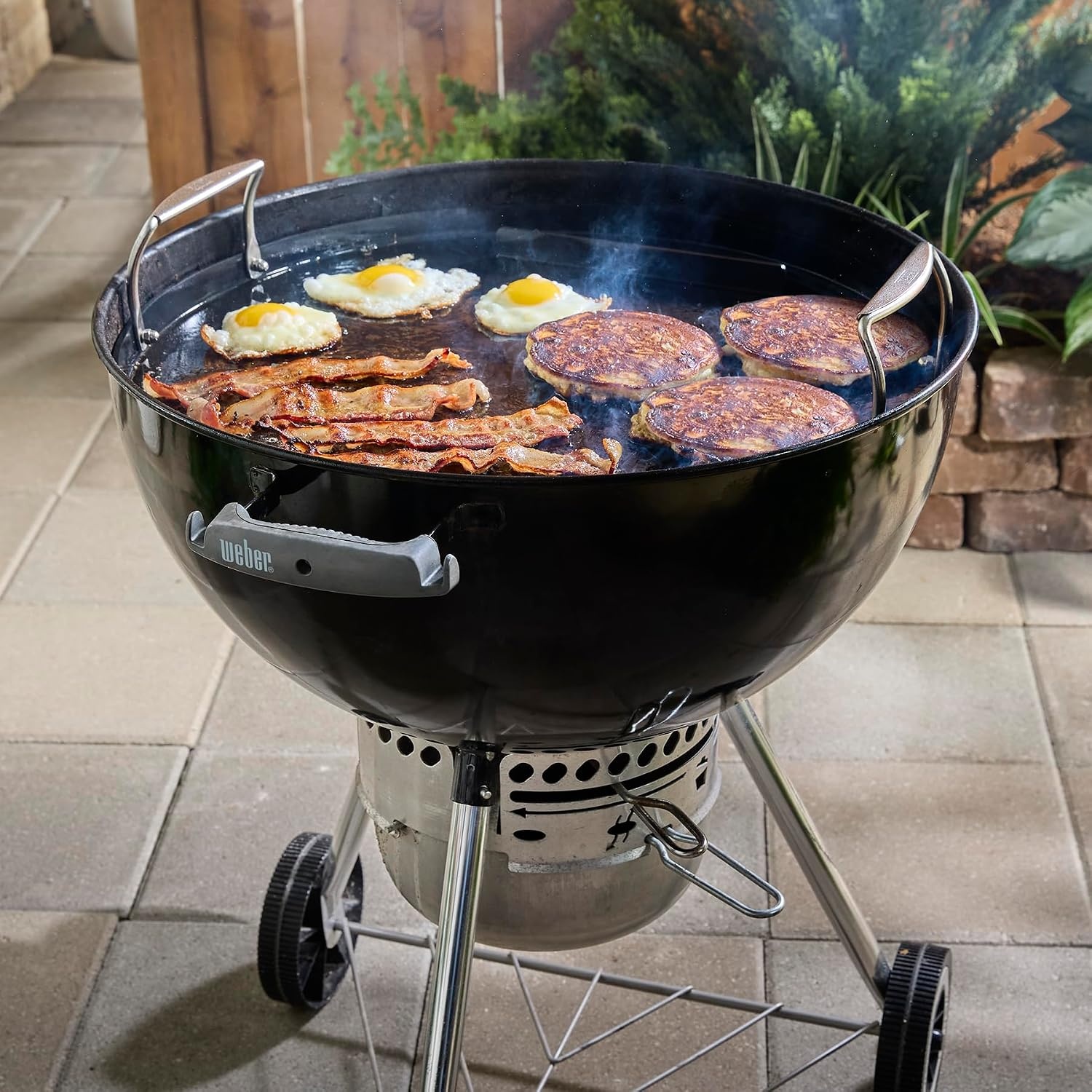 image:imageWeber RustResistant 22 Round Griddle Insert for 22 Weber Kettle