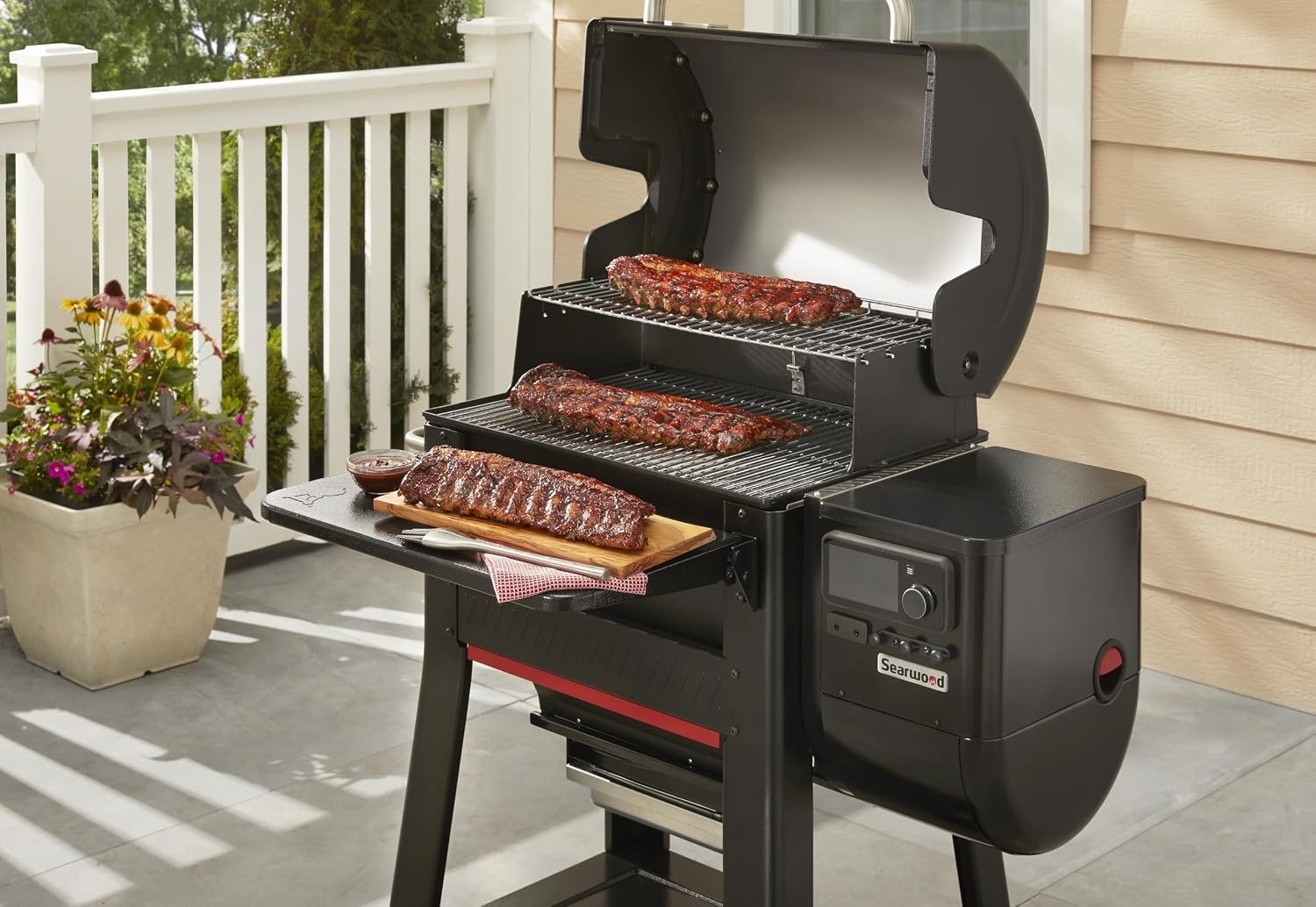 image:imageWeber Searwood 600 Pellet Folding Front Table 24