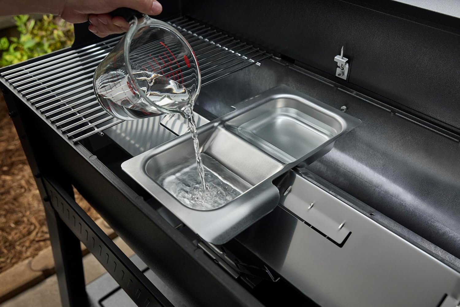 image:imageWeber Searwood Wet Smoke Pan Stainless Steel