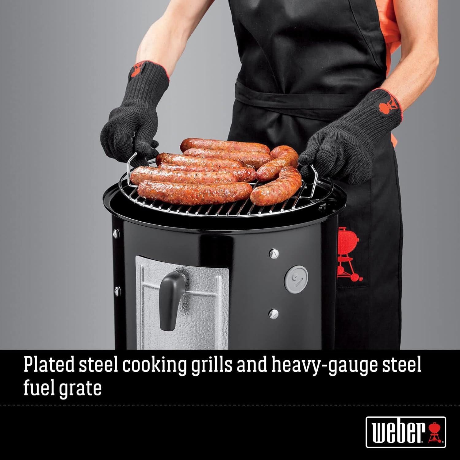 image:imageWeber Smokey Mountain Cooker Smoker 22 Charcoal Smoker145