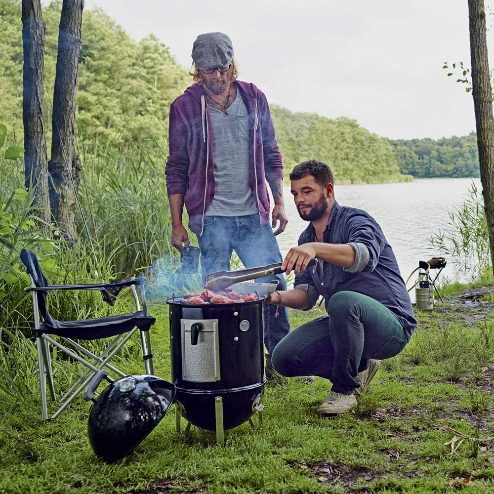 image:imageWeber Smokey Mountain Cooker Smoker 22 Charcoal Smoker145