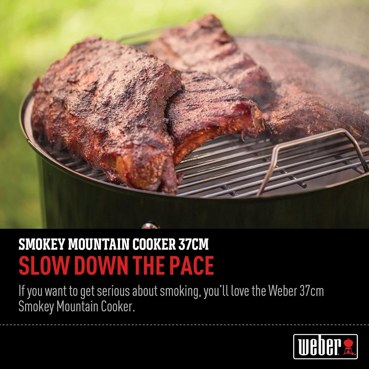 image:imageWeber Smokey Mountain Cooker Smoker 22 Charcoal Smoker145