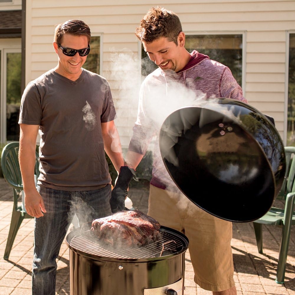 image:imageWeber Smokey Mountain Cooker Smoker 22 Charcoal Smoker18