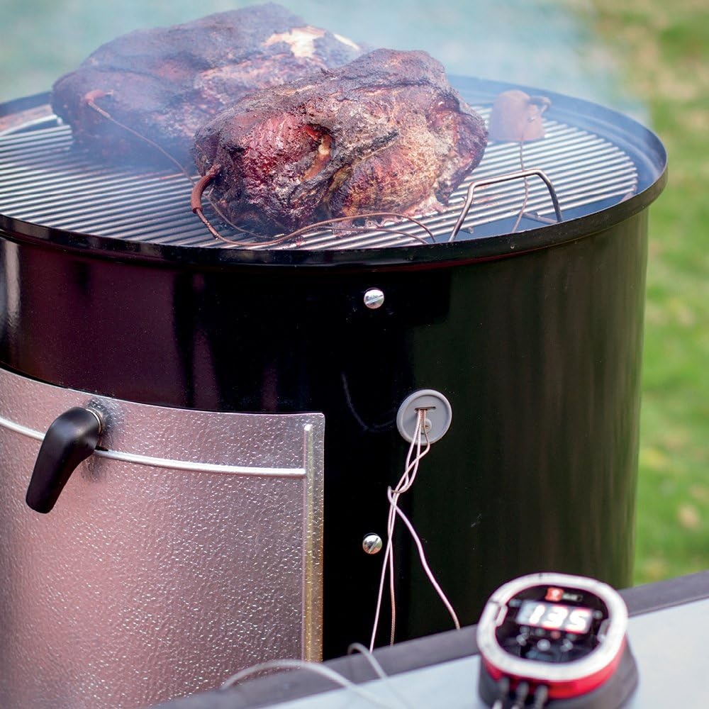 image:imageWeber Smokey Mountain Cooker Smoker 22 Charcoal Smoker18