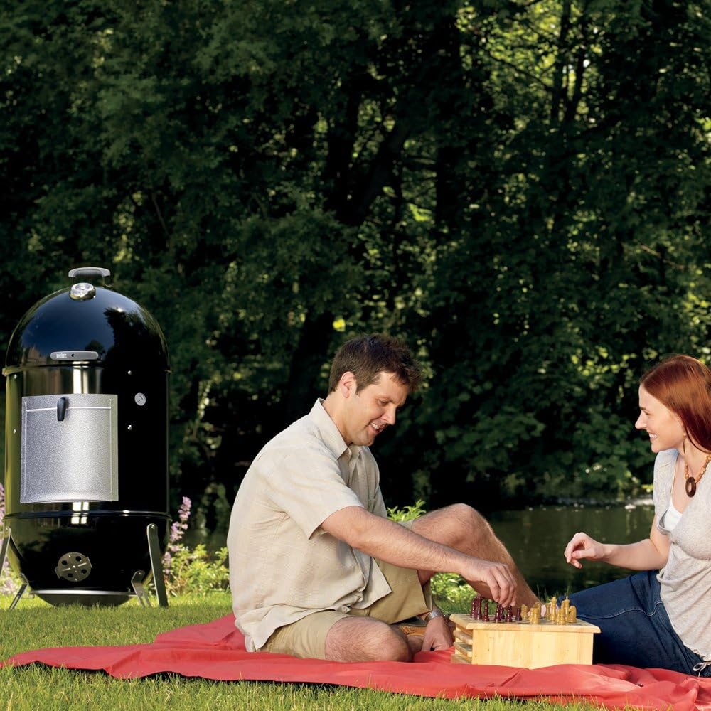 image:imageWeber Smokey Mountain Cooker Smoker 22 Charcoal Smoker22