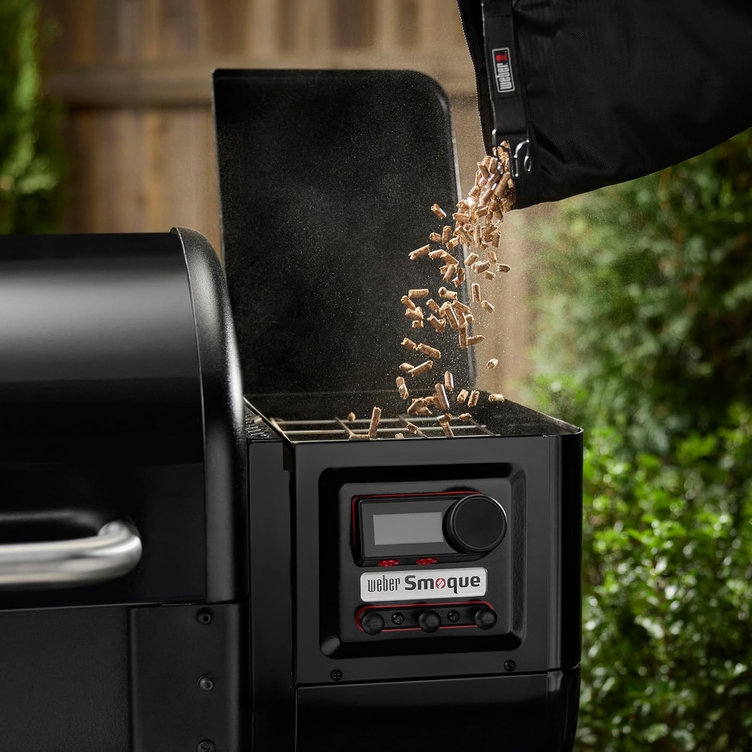 image:imageWeber Smoque 22Inch Pellet Smoker Pellet Grill Black