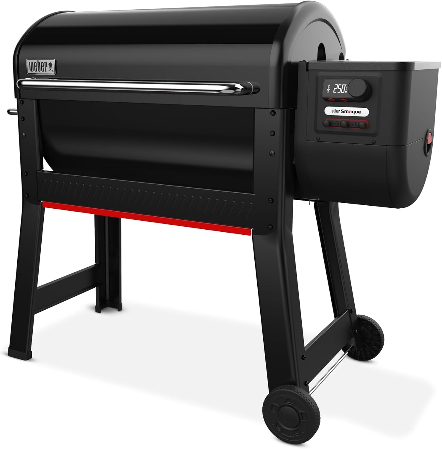 image:imageWeber Smoque XL 34Inch Pellet Smoker Pellet Grill Black
