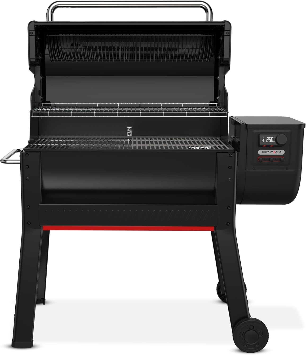 image:imageWeber Smoque XL 34Inch Pellet Smoker Pellet Grill Black