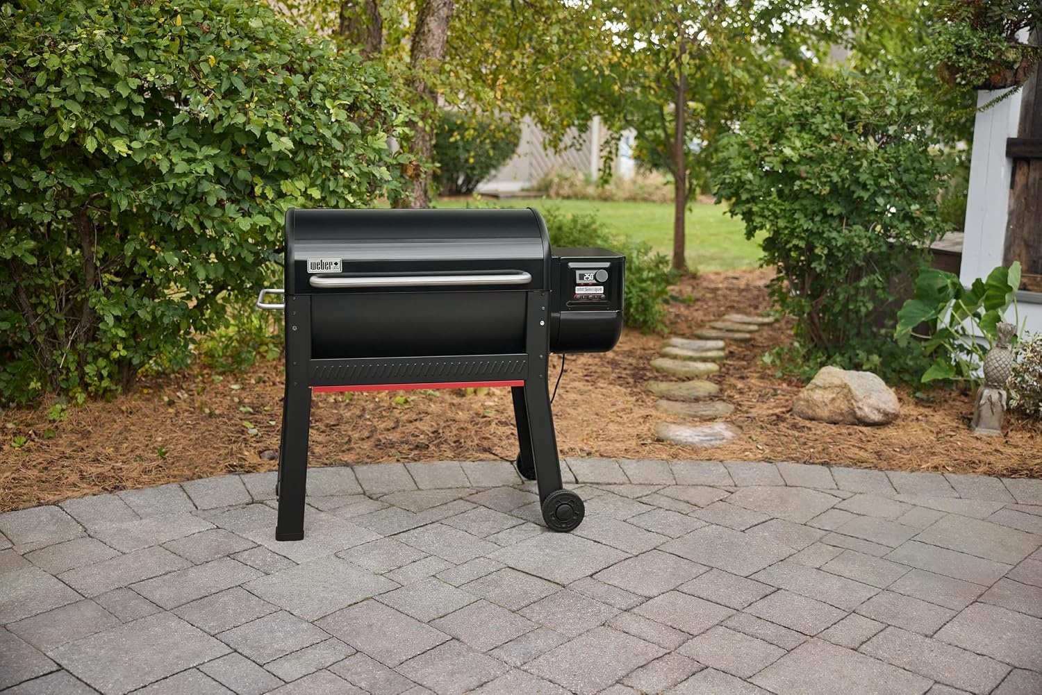 image:imageWeber Smoque XL 34Inch Pellet Smoker Pellet Grill Black