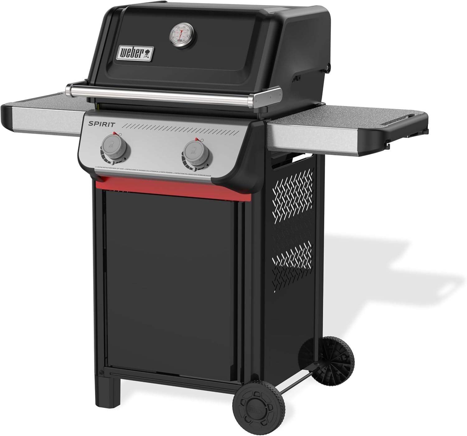 image:imageWeber Spirit E210 Gas Grill Outdoor Cooking Small Propane Grill Black2Burner E210 Liquid Propane
