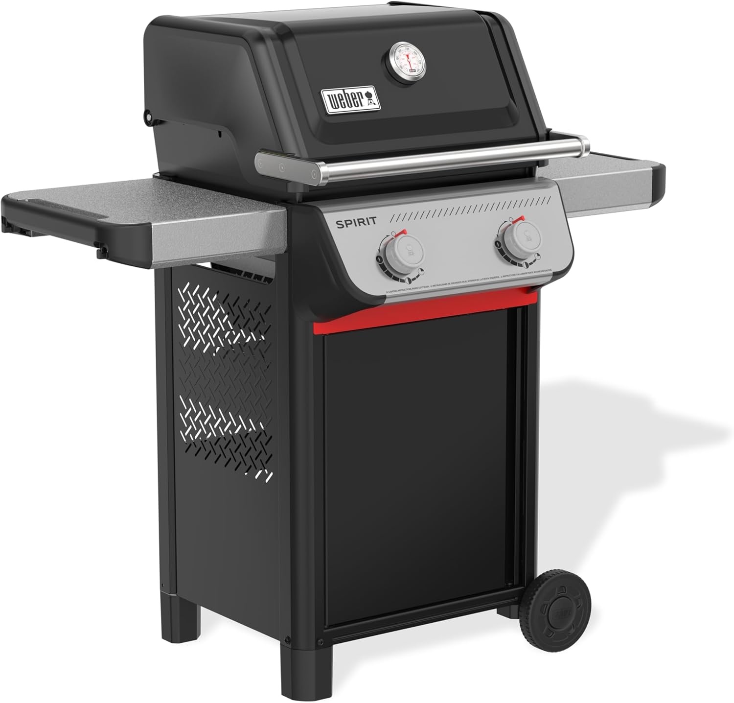 image:imageWeber Spirit E210 Gas Grill Outdoor Cooking Small Propane Grill Black2Burner E210 Liquid Propane