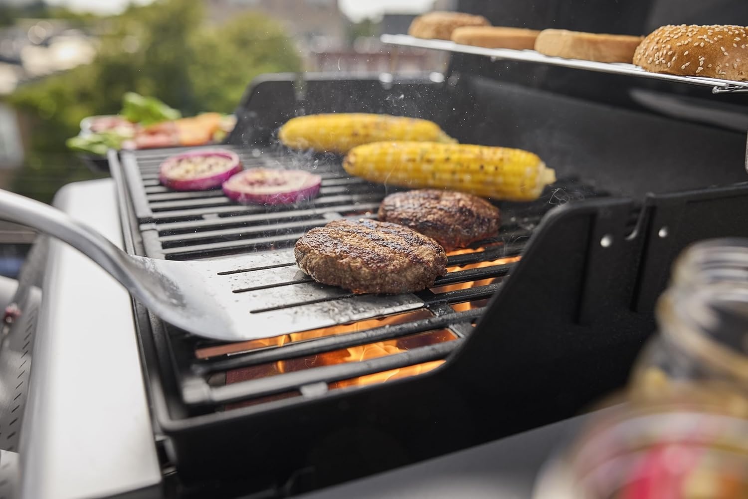 image:imageWeber Spirit E210 Gas Grill Outdoor Cooking Small Propane Grill Black3Burner E310 Liquid Propane