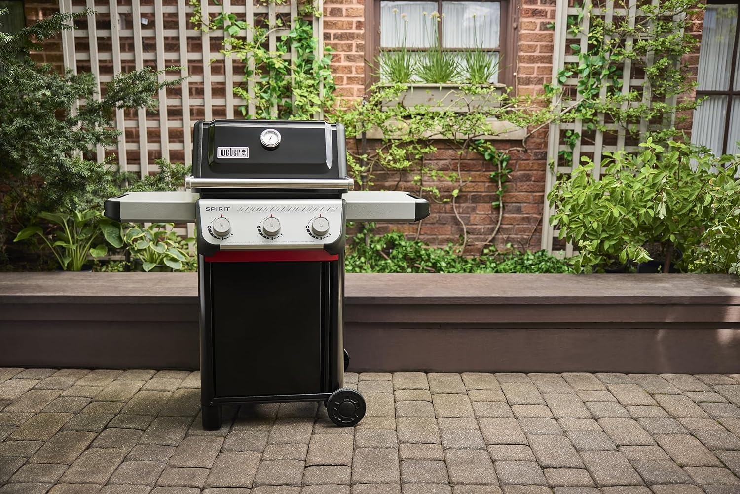 image:imageWeber Spirit E210 Gas Grill Outdoor Cooking Small Propane Grill Black3Burner E310 Liquid Propane