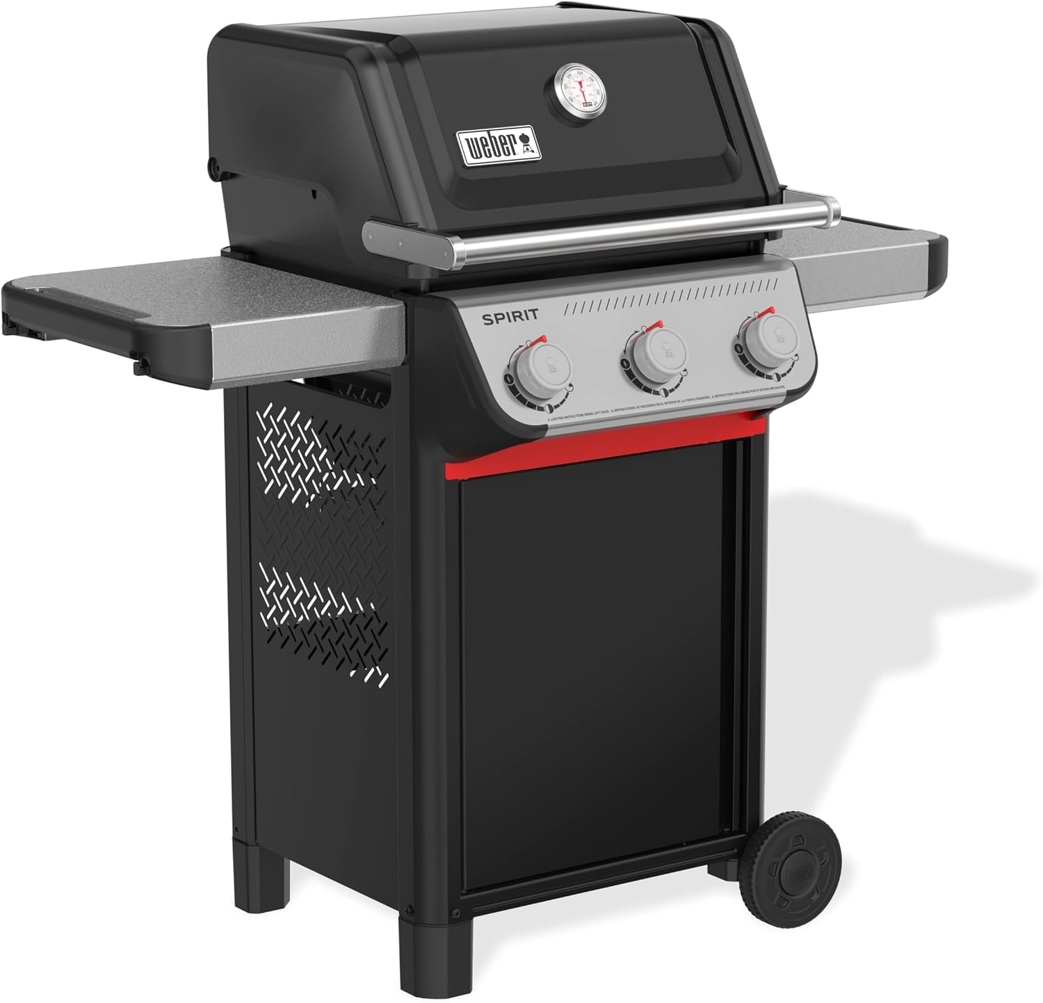 image:imageWeber Spirit E210 Gas Grill Outdoor Cooking Small Propane Grill Black3Burner E310 Liquid Propane