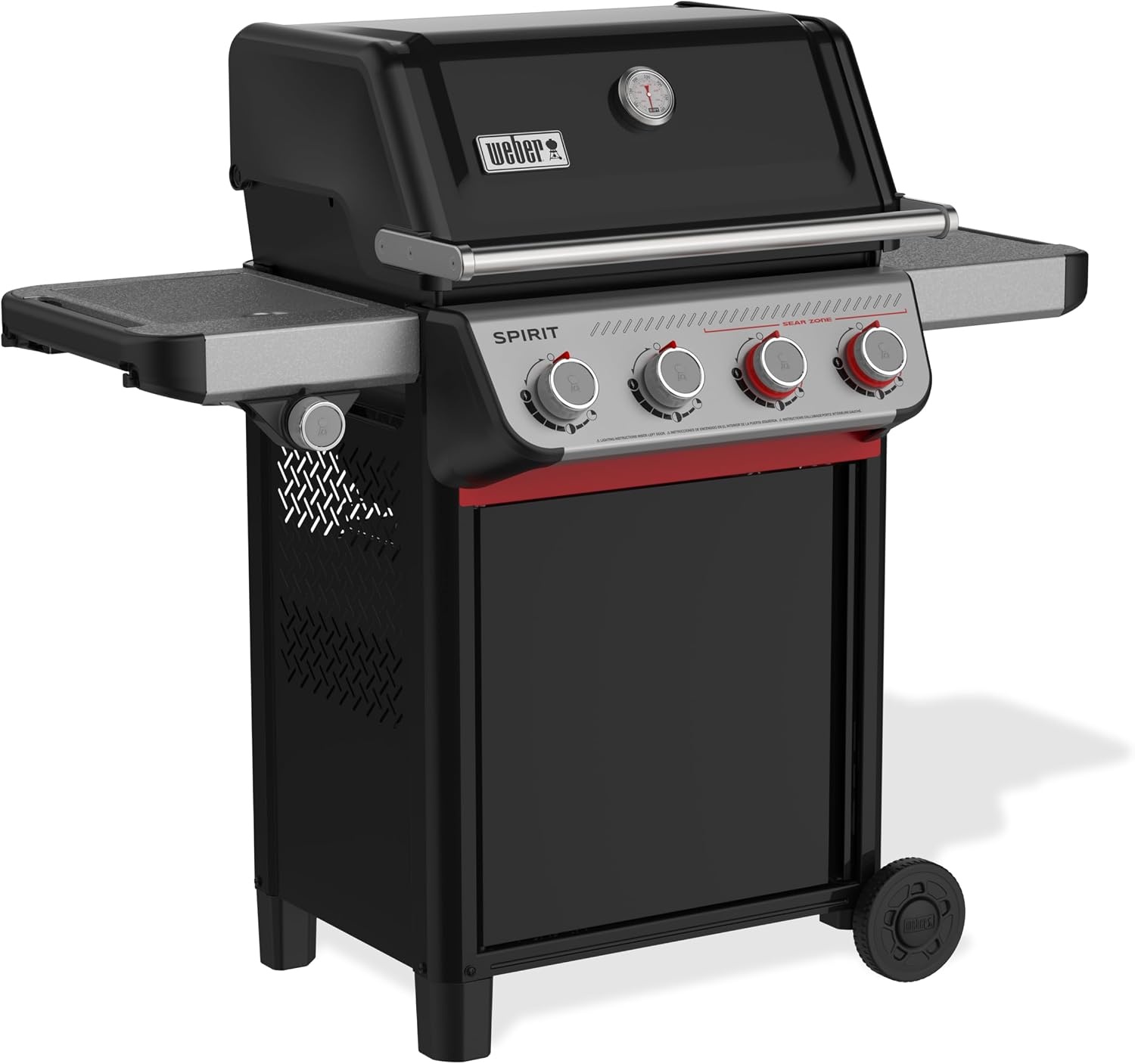 image:imageWeber Spirit E435 Gas Grill for Outdoor Cooking Liquid Propane Black4Burner E435 Liquid Propane