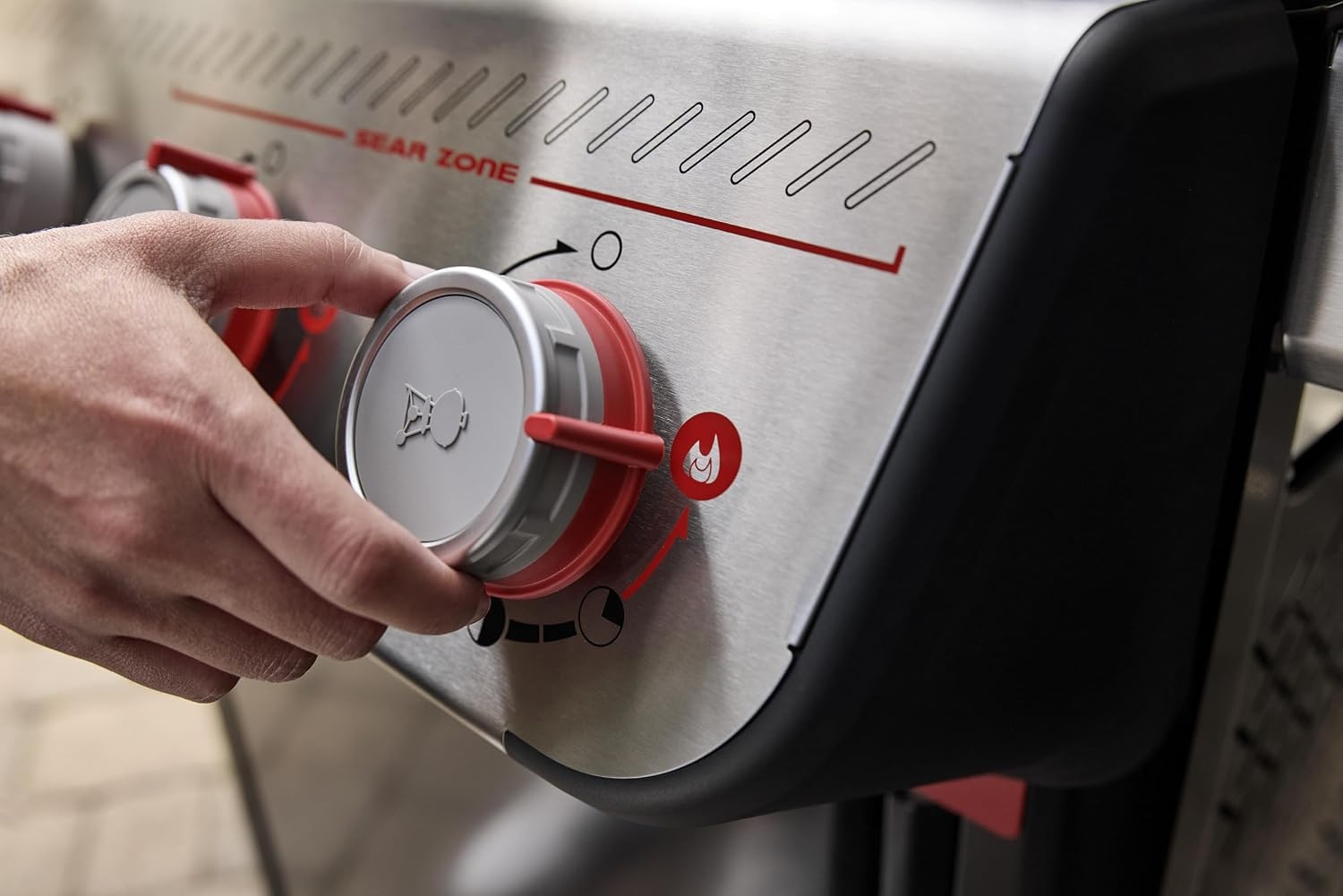 image:imageWeber Spirit E435 Gas Grill for Outdoor Cooking Liquid Propane Black4Burner E435 Liquid Propane