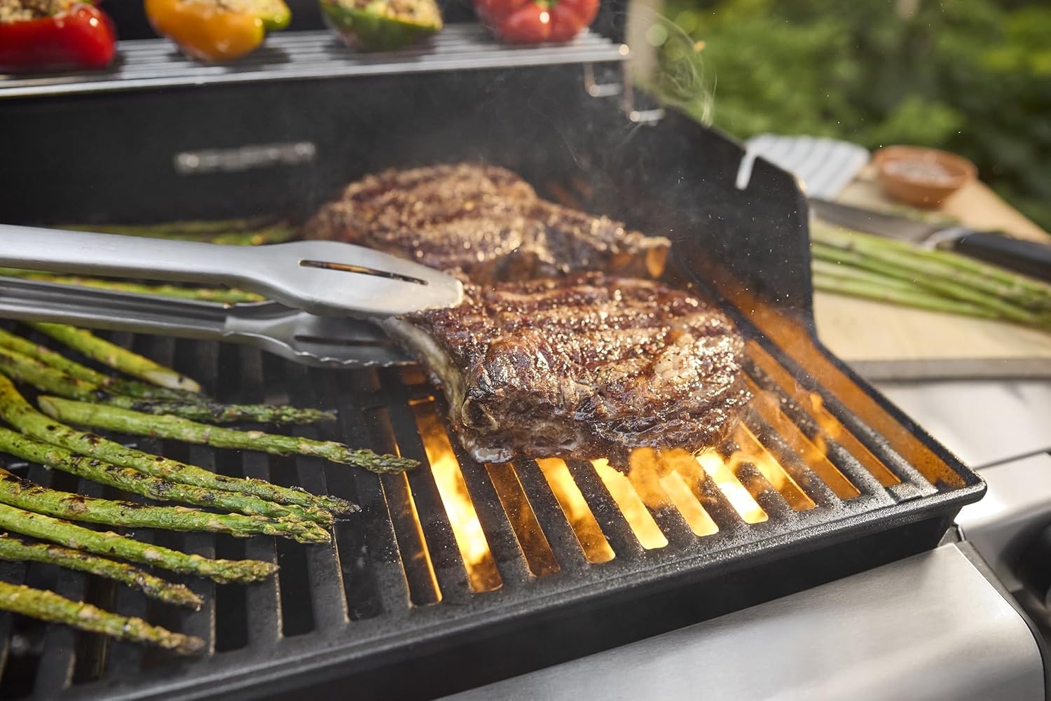 image:imageWeber Spirit E435 Gas Grill for Outdoor Cooking Liquid Propane Black4Burner E435 Liquid Propane