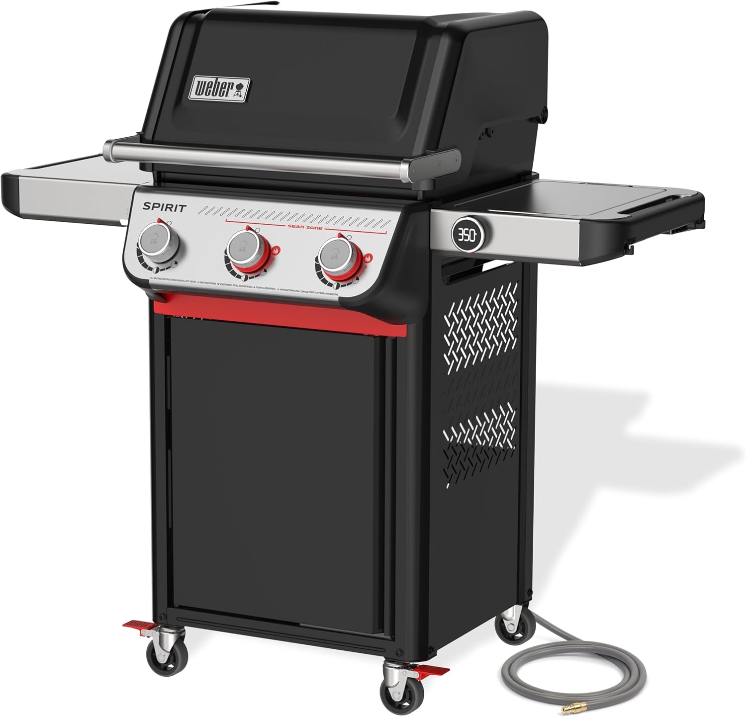 image:imageWeber Spirit EP425 Natural Gas Grill for Outdoor Cooking and BBQ 4 Boost Burners Black3Burner EP325 Natural Gas