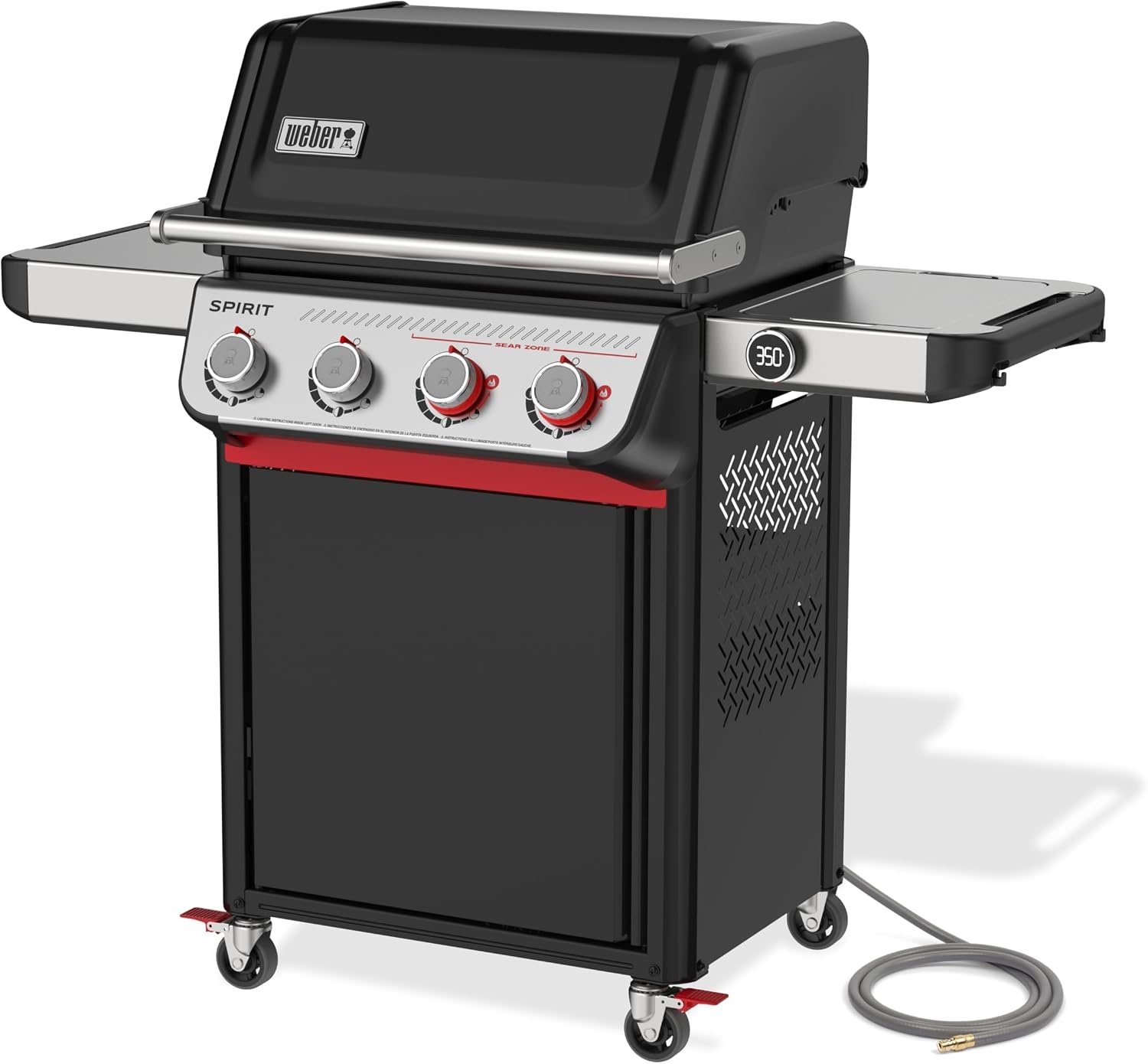 image:imageWeber Spirit EP425 Natural Gas Grill for Outdoor Cooking and BBQ 4 Boost Burners Black4 Burner EP425 Natural Gas