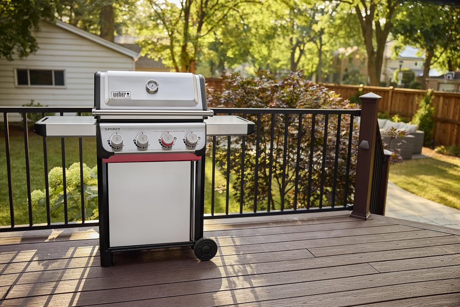image:imageWeber Spirit S425 Gas Grill Natural Gas BBQ Grill Stainless Steel Grill4Burner Grill S425 Natural Gas