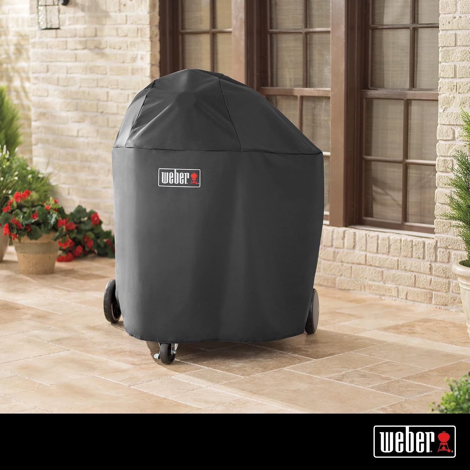 image:imageWeber Summit Kamado Charcoal Grill Cover Black