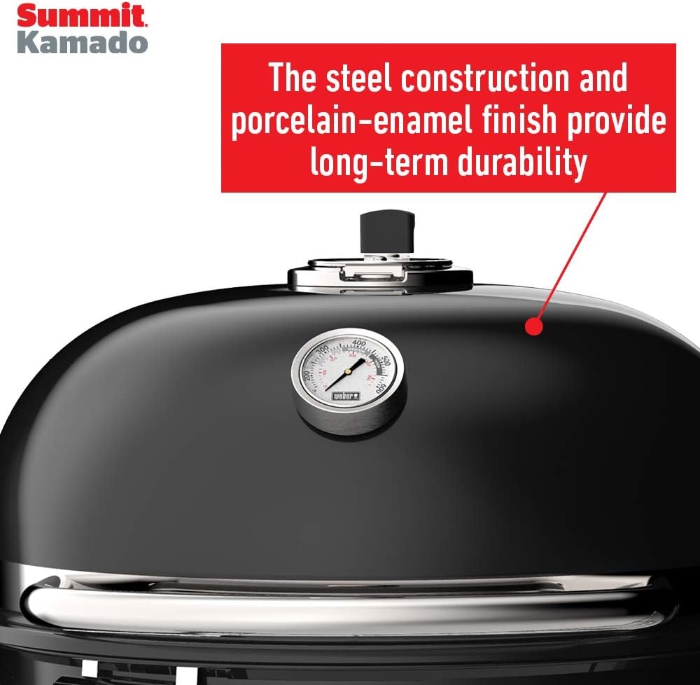 image:imageWeber Summit Kamado E6 Charcoal Grill Black