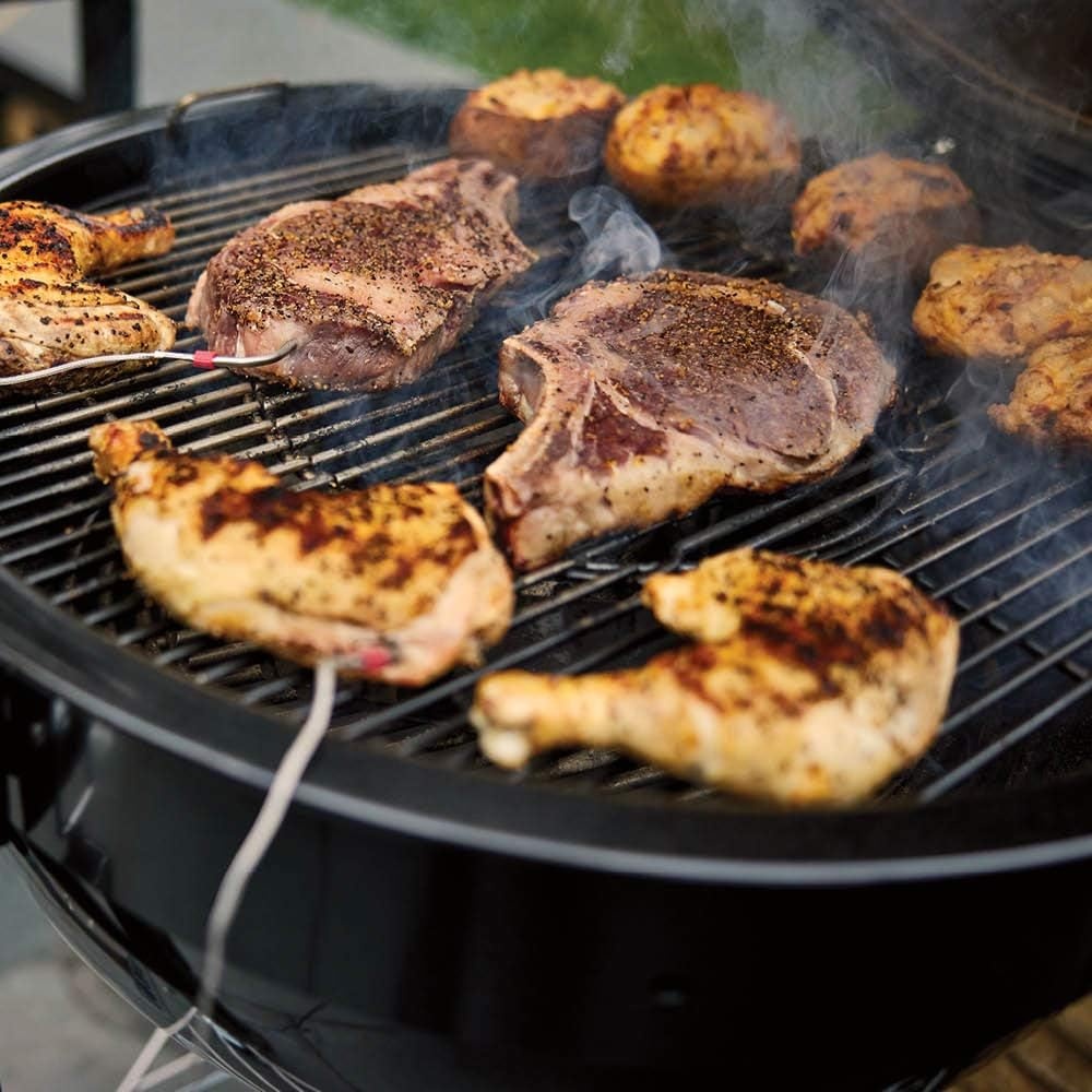 image:imageWeber Summit Kamado S6 Charcoal Grilling Center with Gas Ignition Black