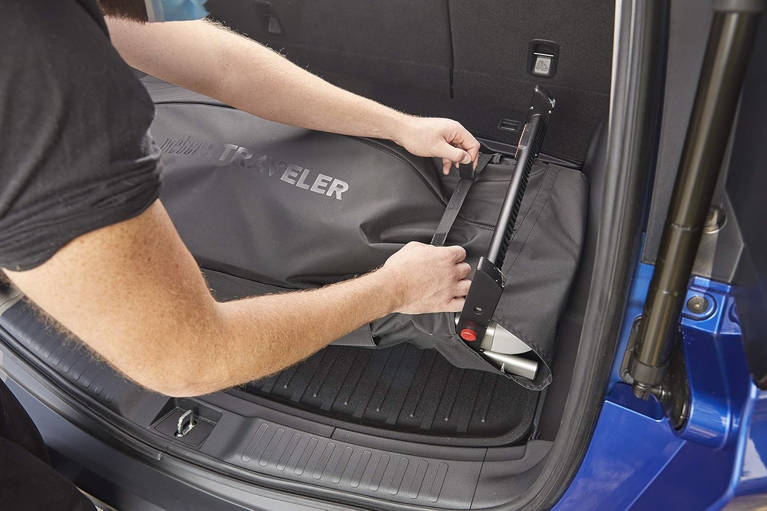 image:imageWeber Traveler Cargo Protector Grill Cover BlackTrunk Protector