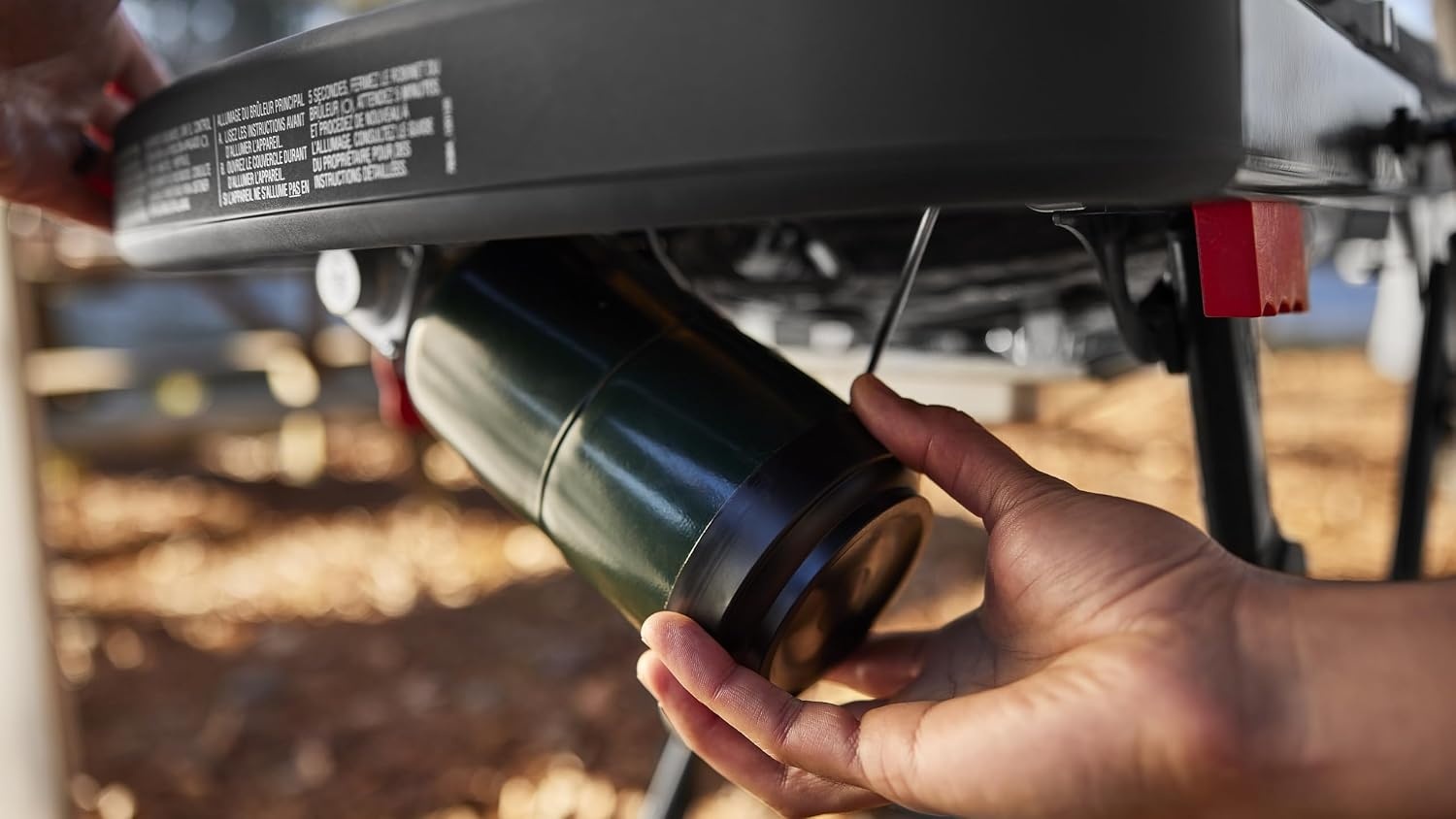 image:imageWeber Traveler Compact Portable Gas Grill for Outdoor Cooking Propane