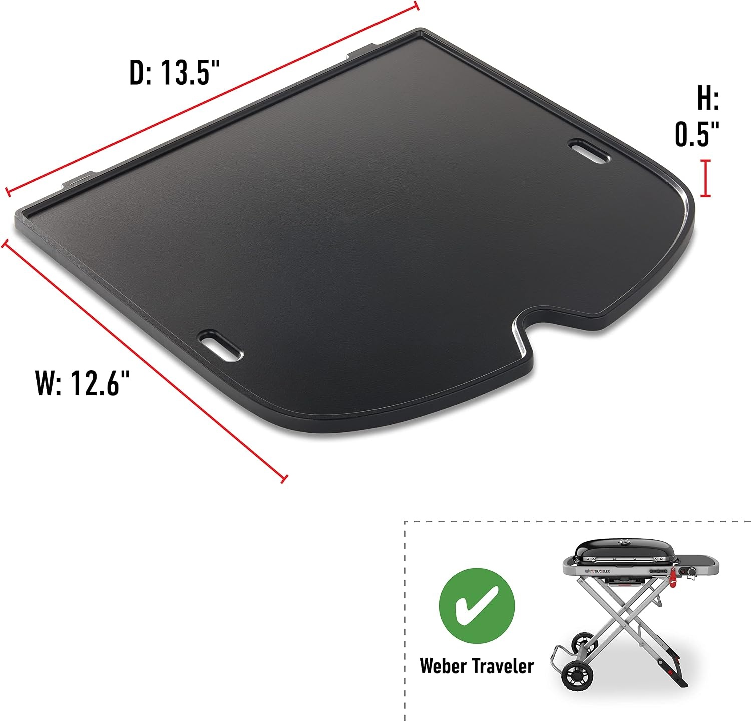 image:imageWeber Traveler Griddle Insert
