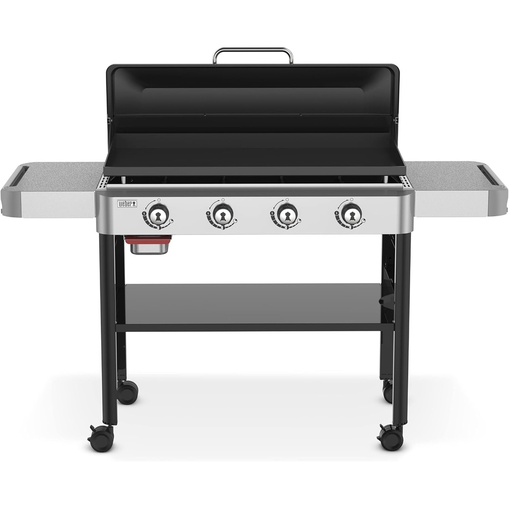 image:imageWeber 36 RustResistant Griddle Propane Griddle Outdoor Griddle Black