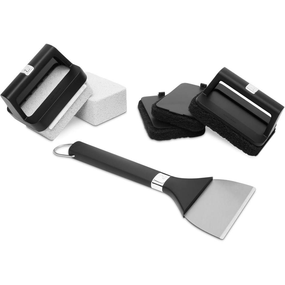image:imageWeber 8Piece Griddle Cleaning Kit Griddle Accessory BundlePack of 1