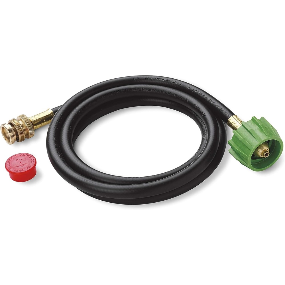 image:imageWeber Adapter Hose for Q Series amp Gas GoAnywhere Grills 6Feet Black6 Feet