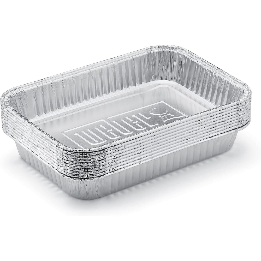 image:imageWeber Aluminum Drip Pans 10Pack10 Count Pack of 10
