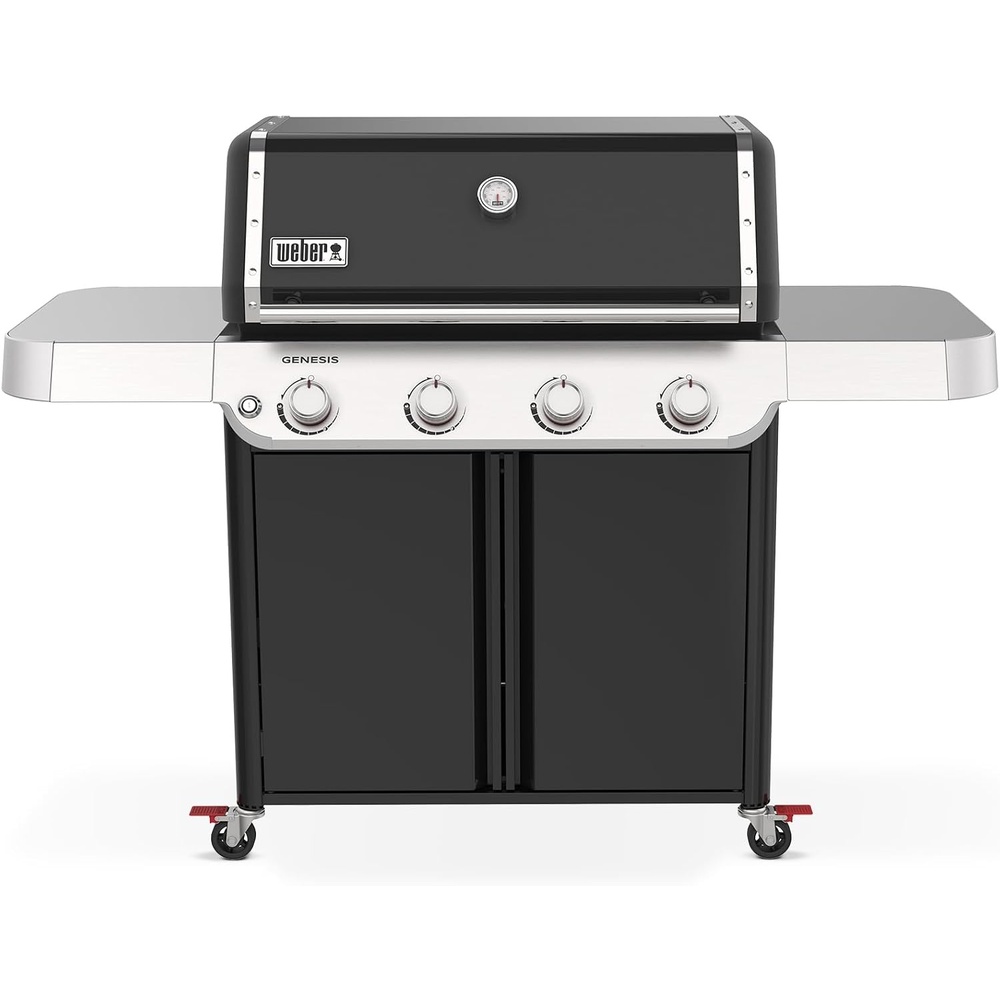 image:imageWeber Genesis E415 Gas Grill for Outdoor Cooking Natural Gas Grill BlackBlack