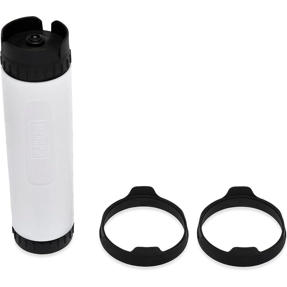 image:imageWeber Griddle Breakfast Kit with 2 Egg Rings amp Pancake Batter Dispenser
