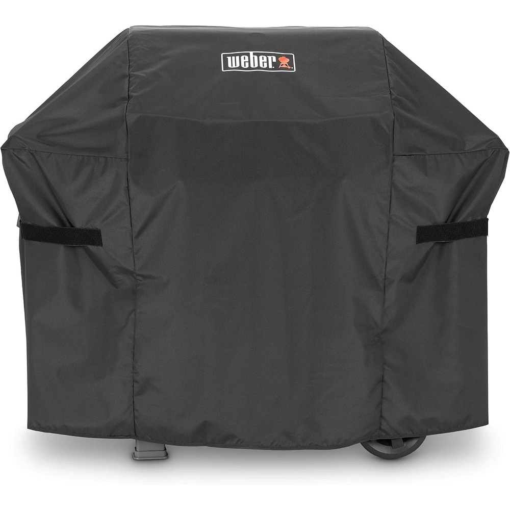 image:imageWeber Premium Outdoor Grill Cover for Select Spirit Gas Grills Black300 400 Series 3 4 Burner