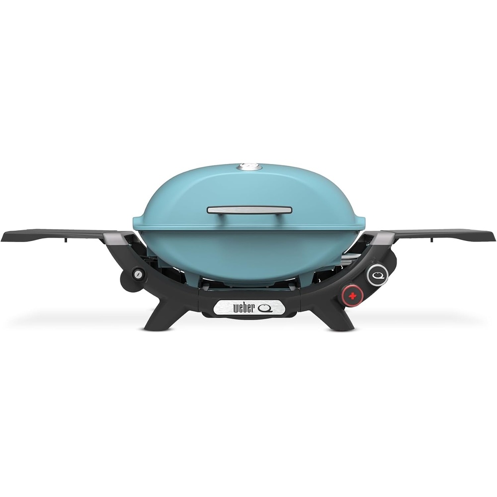 image:imageWeber Q 2800N Portable Grill Propane Grill Flame RedSky Blue