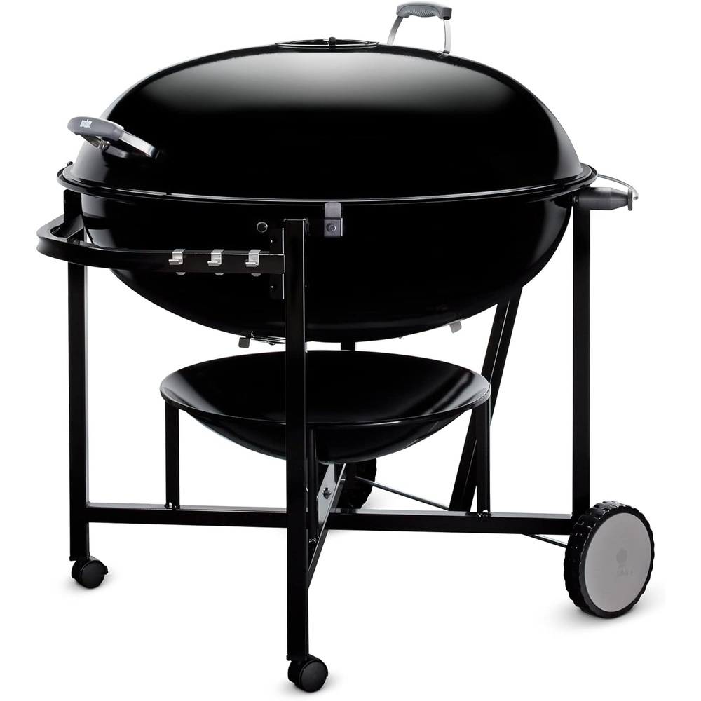 image:imageWeber Ranch Kettle Charcoal Grill 37Inch BBQ Grill Black