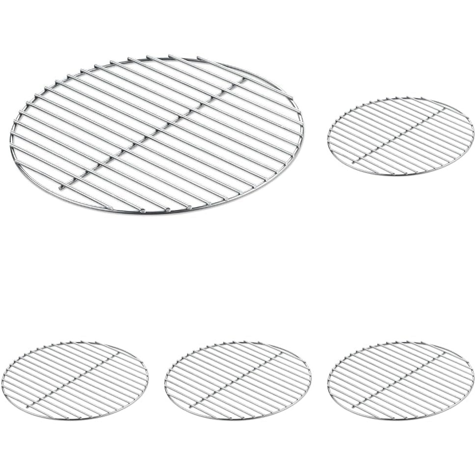 image:imageWeber Replacement Charcoal Cooking Grate for 22 Kettle GrillsPart Pack of 5