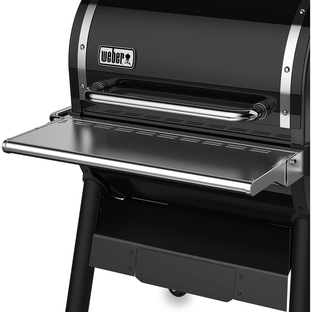 image:imageWeber SmokeFire EX4 Folding Front Shelf Silver