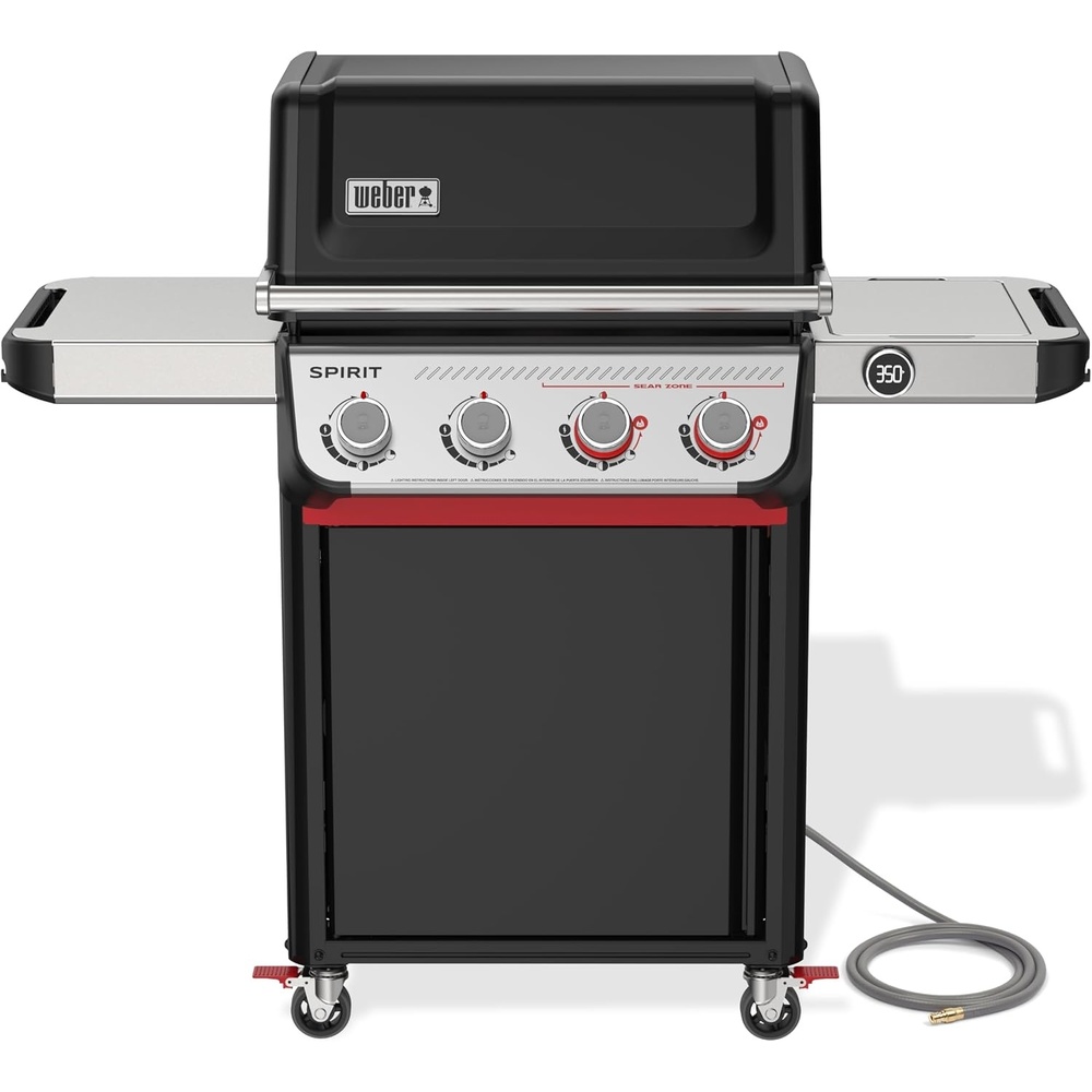 image:imageWeber Spirit EP425 Natural Gas Grill for Outdoor Cooking and BBQ 4 Boost Burners Black4 Burner EP425 Natural Gas