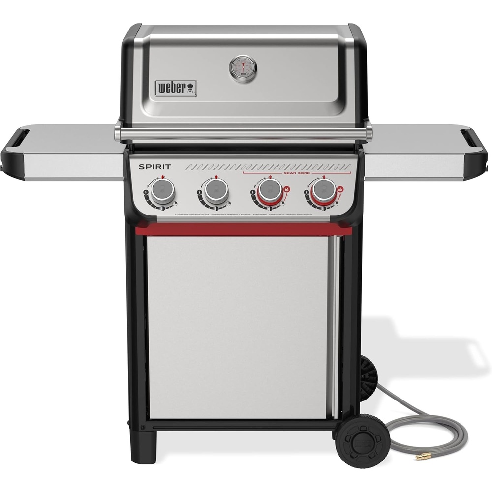 image:imageWeber Spirit S425 Gas Grill Natural Gas BBQ Grill Stainless Steel Grill4Burner Grill S425 Natural Gas